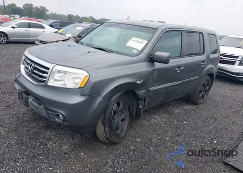 2012 Honda Pilot Ex-L z USA, uszkodzony, nr VIN 5FNYF4H55CB077039
